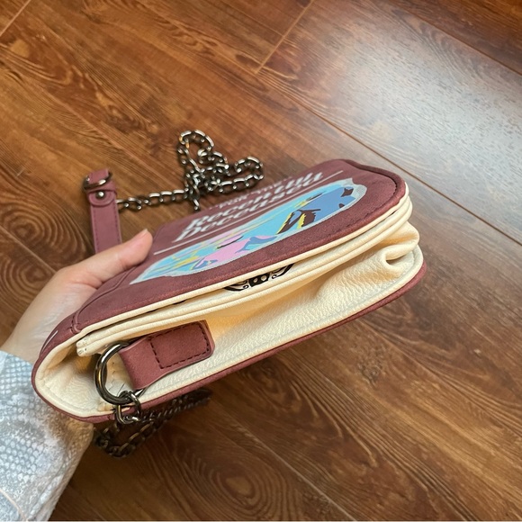 Beetlejuice Handbook for the Recently Deceased purse handbag crossbody Hot Topic - Picture 4 of 9